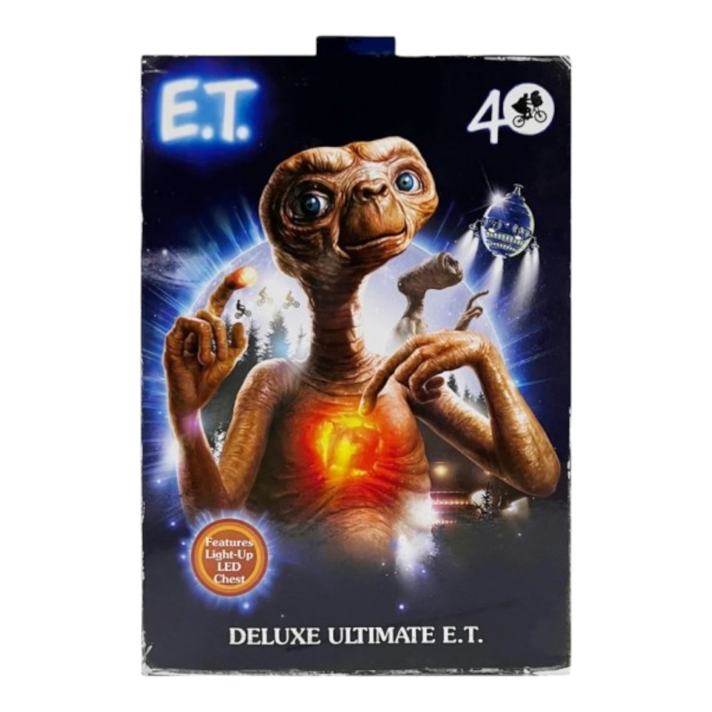 NECA - E.T 40 aniversario ULTIMATE DELUXE E.T WITH LED CHEST