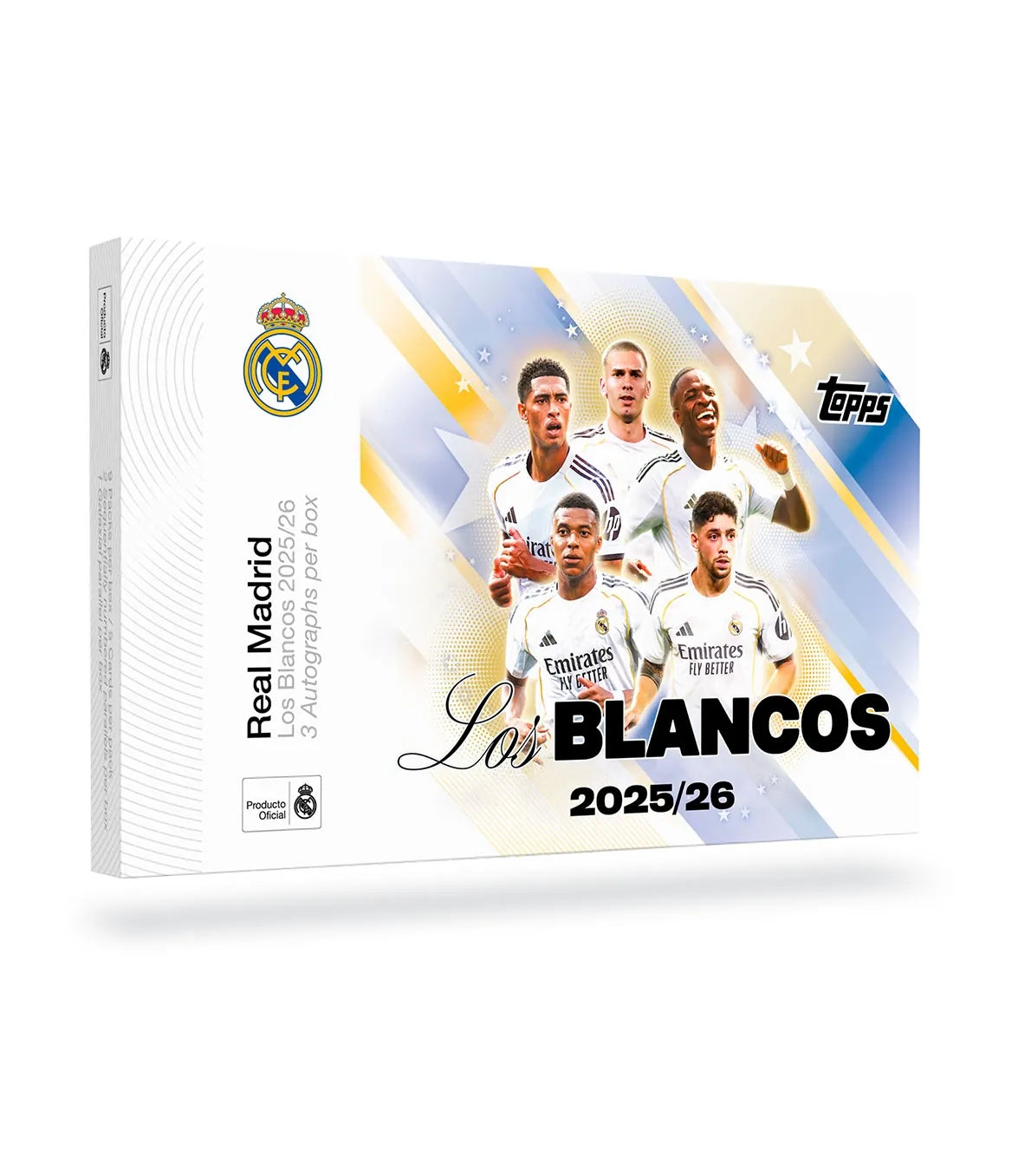 TOPPS FC REAL MADRID HOBBY BOX LOS BLANCOS 2025/26