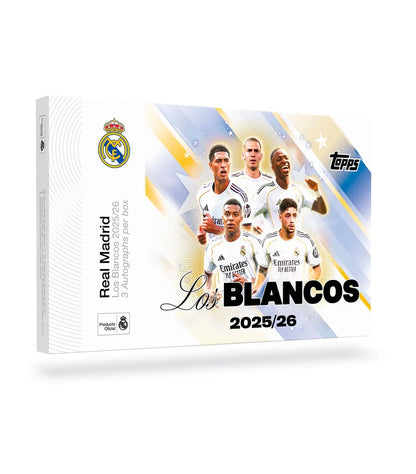 TOPPS FC REAL MADRID HOBBY BOX LOS BLANCOS 2025/26