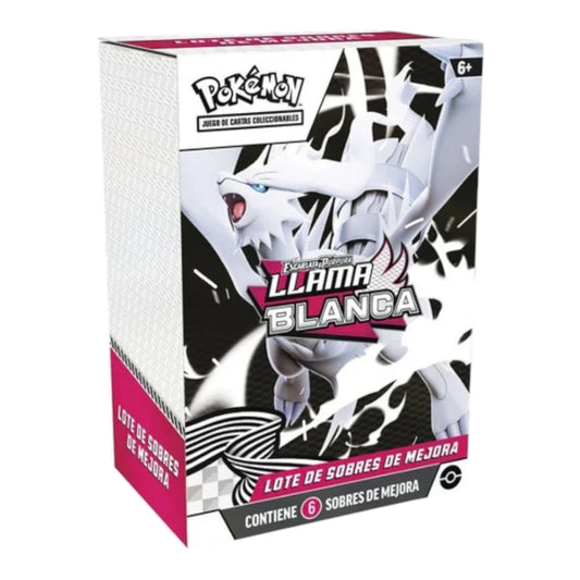 LLAMA BLANCA BOOSTER BUNDLE POKEMON SV10.5 (ESPAÑOL)