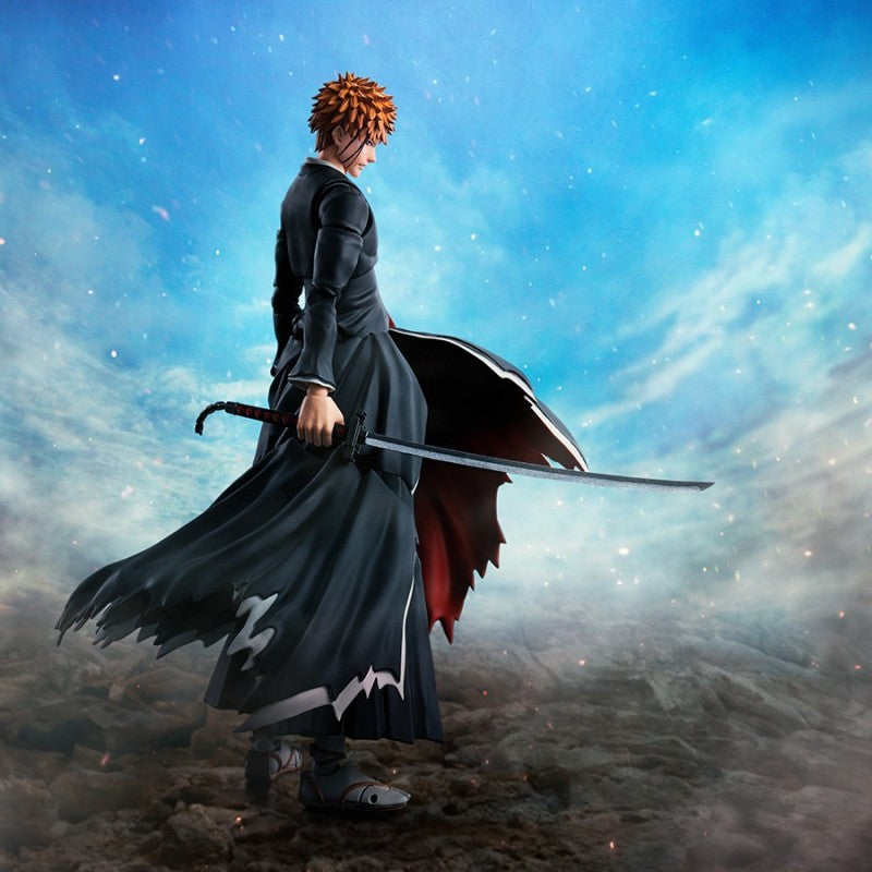 FIGURA ICHIGO KUROSAKI GETSUGATENSHO BLEACH TAMASHII NATIONS - BANDAI SH FIGUARTS
