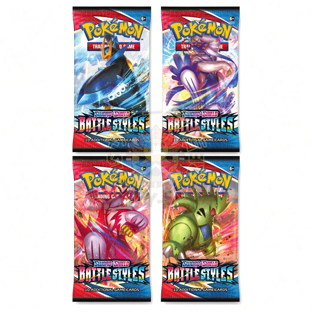 BOOSTER POKEMON BATTLE STYLES - SOBRE INGLÉS