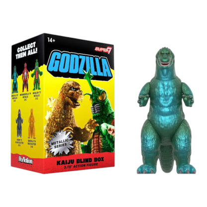 BLIND BOX KAIJU METALLIC GODZILLA TOHO SUPER7 - WAVE 5