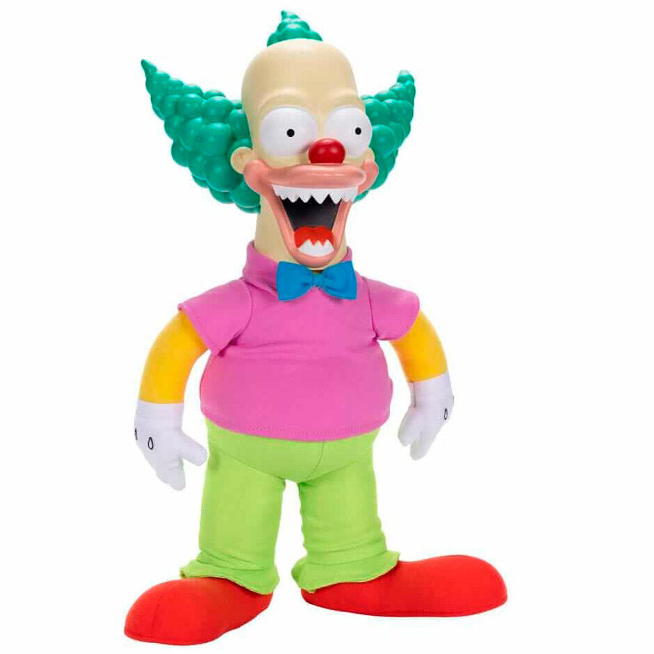 MUÑECO PARLANTE EVIL KRUSTY EL PAYASO - LOS SIMPSONS LA CASA ÁRBOL DEL TERROR - JAKKS PACIFIC (44CM)