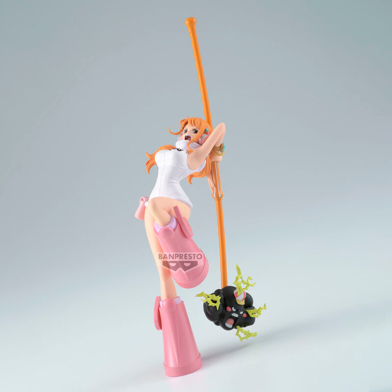 FIGURA ONE PIECE NAMI BATTLE RECORD BANPRESTO