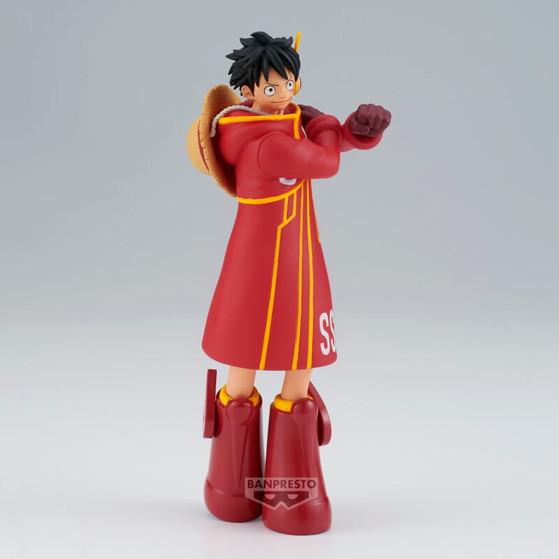 FIGURA ONE PIECE MONKEY D. LUFFY EGGHEAD THE SHUKKO BANPRESTO