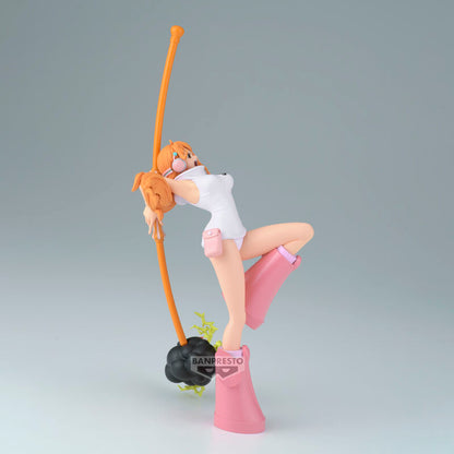 FIGURA ONE PIECE NAMI BATTLE RECORD BANPRESTO