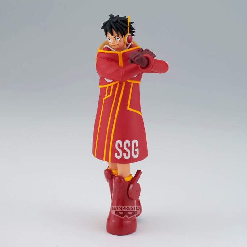 FIGURA ONE PIECE MONKEY D. LUFFY EGGHEAD THE SHUKKO BANPRESTO