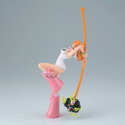 FIGURA ONE PIECE NAMI BATTLE RECORD BANPRESTO