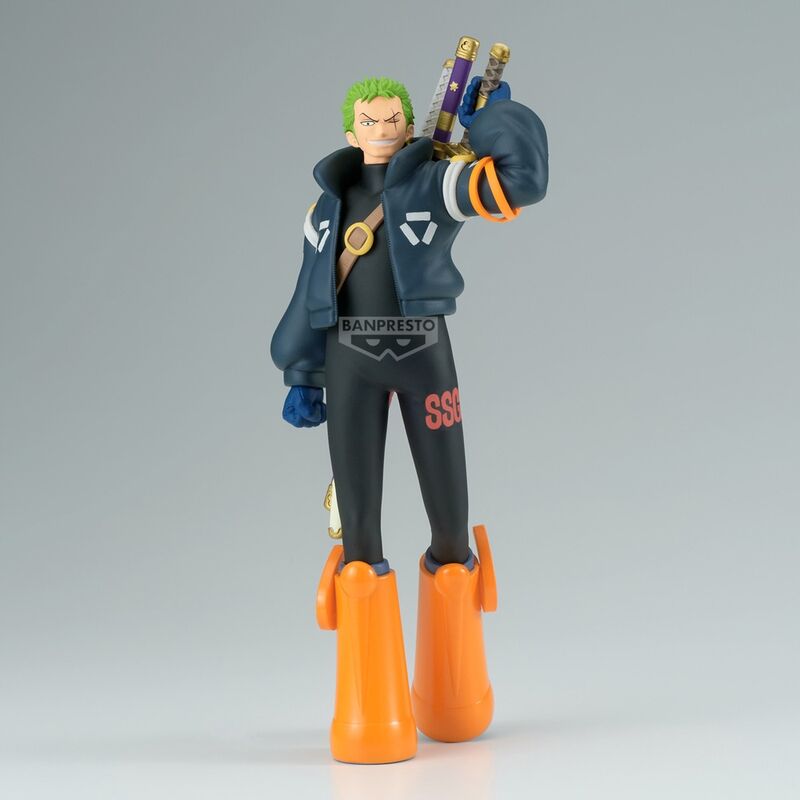 FIGURA ONE PIECE RORONOA ZORO EGGHEAD THE SHUKKO BANPRESTO