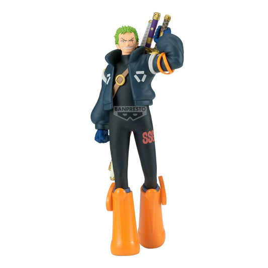 FIGURA ONE PIECE RORONOA ZORO EGGHEAD THE SHUKKO BANPRESTO