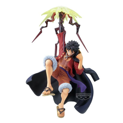 FIGURA ONE PIECE MONKEY D. LUFFY BATTLE RECORD BANPRESTO