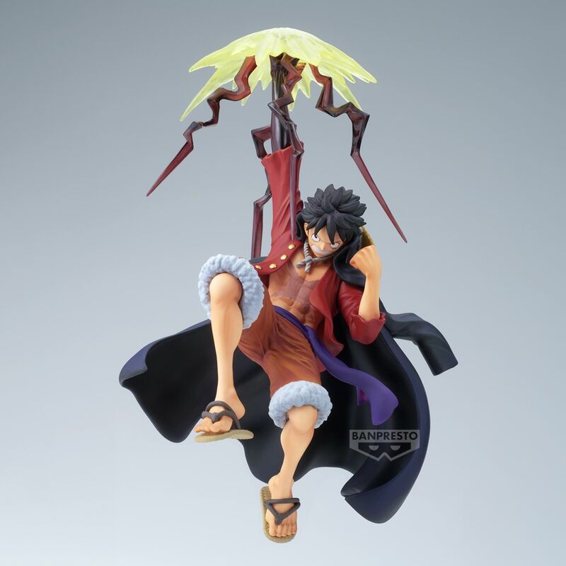 FIGURA ONE PIECE MONKEY D. LUFFY BATTLE RECORD BANPRESTO