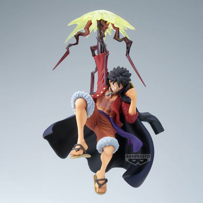 FIGURA ONE PIECE MONKEY D. LUFFY BATTLE RECORD BANPRESTO