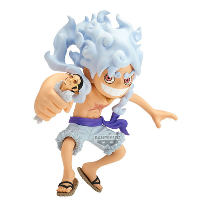 FIGURA ONE PIECE MONKEY D. LUFFY VS BORSALINO MEGA WORLD COLLECTABLE BANPRESTO