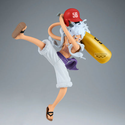 FIGURA ONE PIECE MONKEY D. LUFFY GEAR 5 BASEBALL BATTLE RECORD BANPRESTO