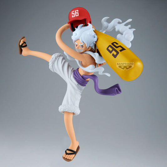 FIGURA ONE PIECE MONKEY D. LUFFY GEAR 5 BASEBALL BATTLE RECORD BANPRESTO