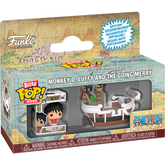 FUNKO BITTY POP RIDE ONE PIECE MONKEY D. LUFFY & GOING MERRY