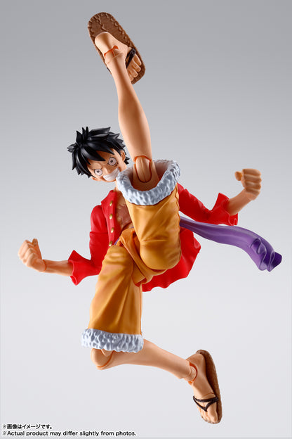 FIGURA ONE PIECE MONKEY D. LUFFY - THE RAID ON ONIGASHIMA - S.H. FIGUARTS BANDAI SPIRITS TAMASHII NATIONS (RE-RUN)