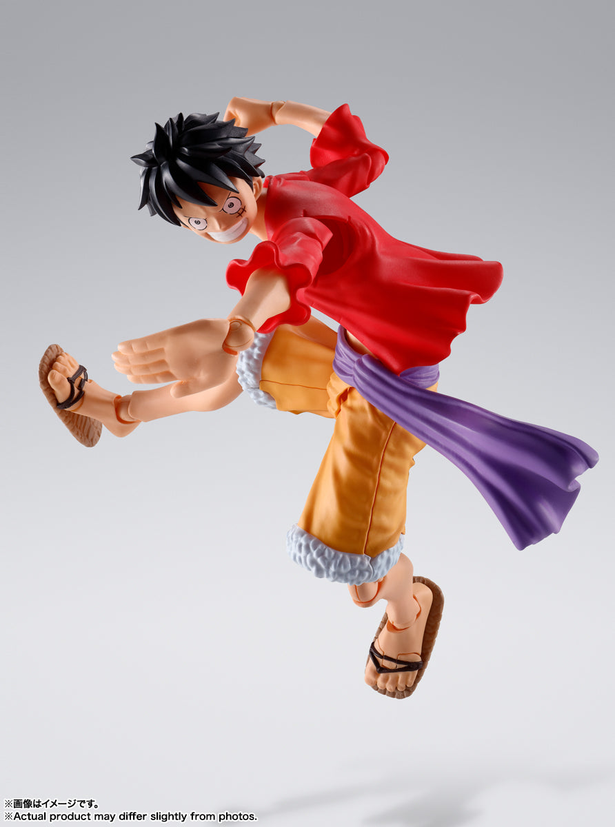 FIGURA ONE PIECE MONKEY D. LUFFY - THE RAID ON ONIGASHIMA - S.H. FIGUARTS BANDAI SPIRITS TAMASHII NATIONS (RE-RUN)