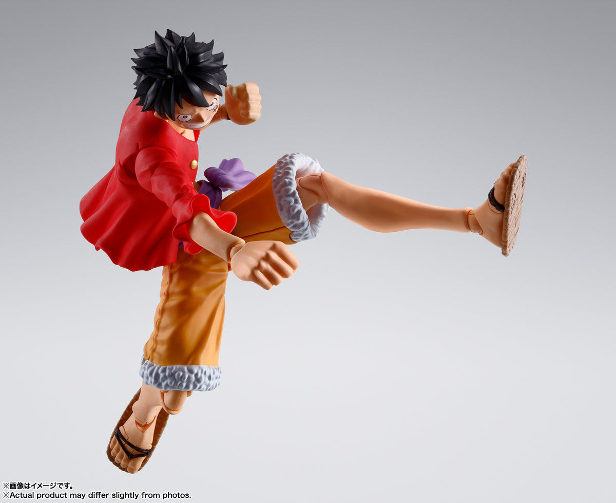 FIGURA ONE PIECE MONKEY D. LUFFY - THE RAID ON ONIGASHIMA - S.H. FIGUARTS BANDAI SPIRITS TAMASHII NATIONS (RE-RUN)