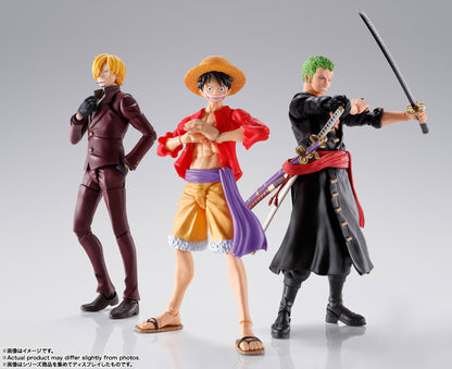 FIGURA ONE PIECE MONKEY D. LUFFY - THE RAID ON ONIGASHIMA - S.H. FIGUARTS BANDAI SPIRITS TAMASHII NATIONS (RE-RUN)