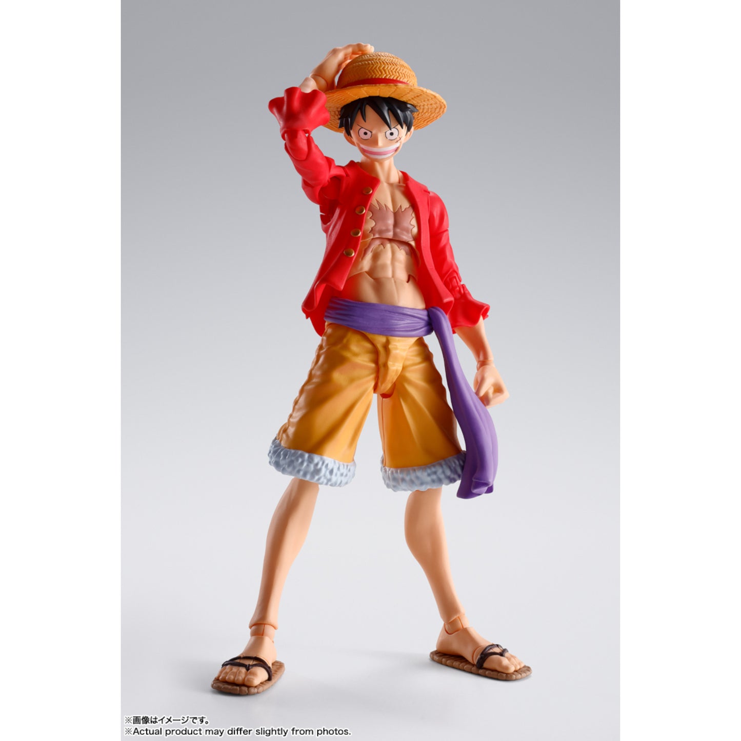 FIGURA ONE PIECE MONKEY D. LUFFY - THE RAID ON ONIGASHIMA - S.H. FIGUARTS BANDAI SPIRITS TAMASHII NATIONS (RE-RUN)