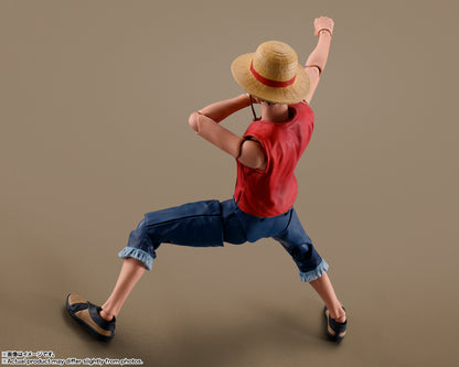 FIGURA ONE PIECE MONKEY D. LUFFY NETFLIX SERIES IÑAKI GODOY S.H. FIGUARTS BANDAI TAMASHII NATIONS