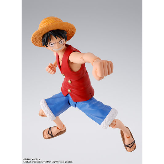 FIGURA ONE PIECE MONKEY D. LUFFY - ROMANCE DAWN - S.H. FIGUARTS BANDAI TAMASHII NATIONS