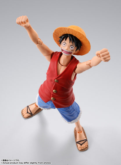 FIGURA ONE PIECE MONKEY D. LUFFY - ROMANCE DAWN - S.H. FIGUARTS BANDAI TAMASHII NATIONS