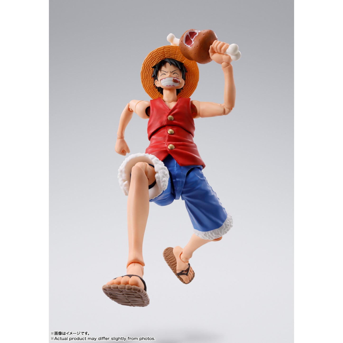 FIGURA ONE PIECE MONKEY D. LUFFY - ROMANCE DAWN - S.H. FIGUARTS BANDAI TAMASHII NATIONS