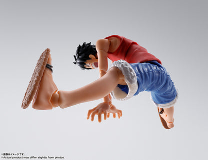 FIGURA ONE PIECE MONKEY D. LUFFY - ROMANCE DAWN - S.H. FIGUARTS BANDAI TAMASHII NATIONS