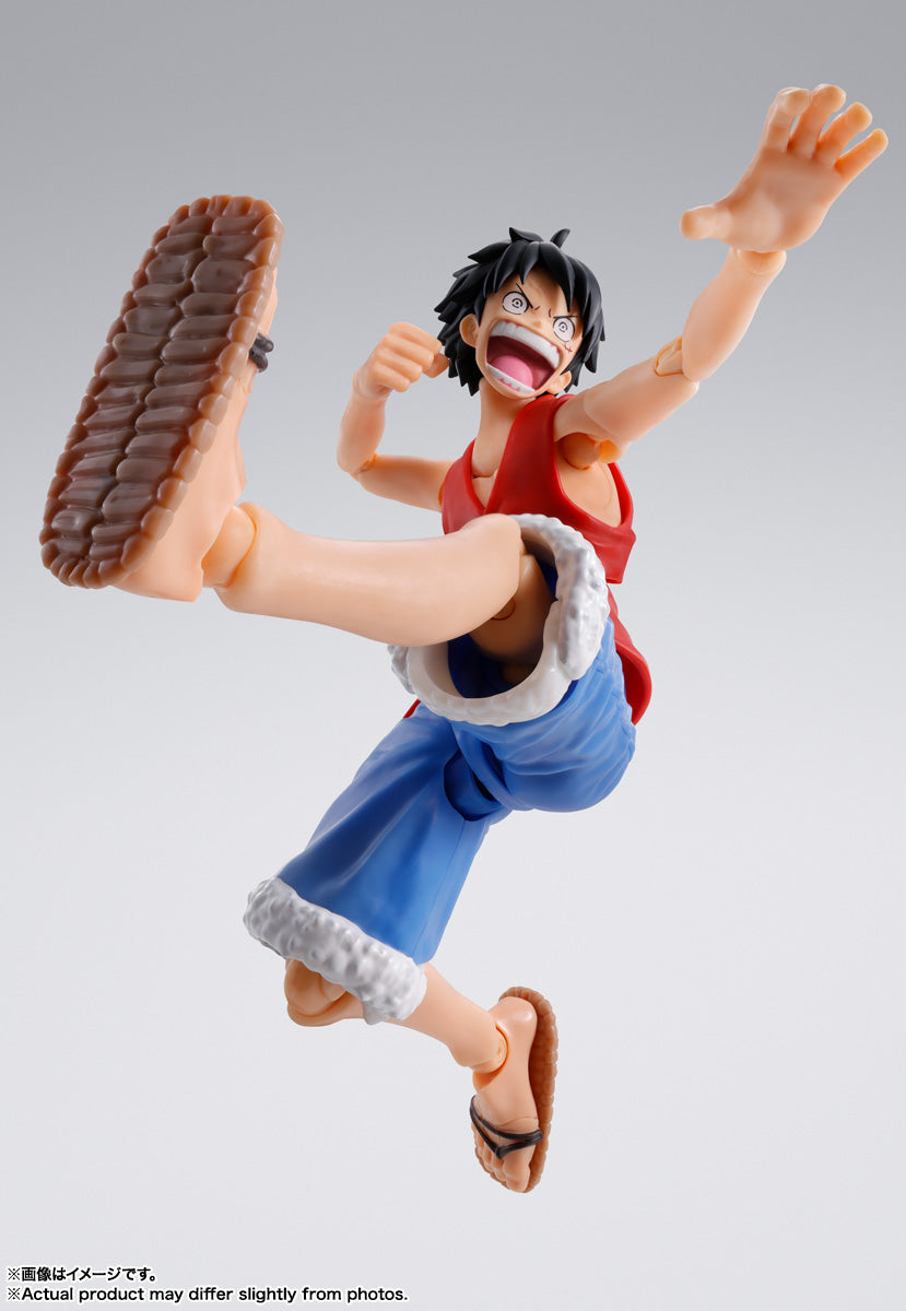 FIGURA ONE PIECE MONKEY D. LUFFY - ROMANCE DAWN - S.H. FIGUARTS BANDAI TAMASHII NATIONS