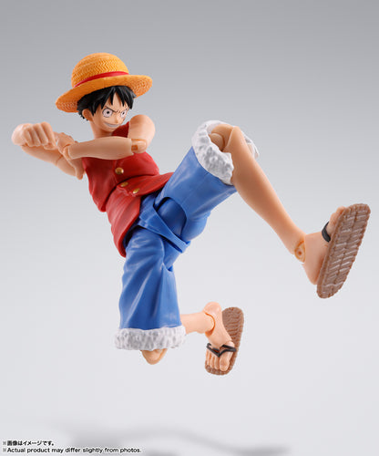 FIGURA ONE PIECE MONKEY D. LUFFY - ROMANCE DAWN - S.H. FIGUARTS BANDAI TAMASHII NATIONS