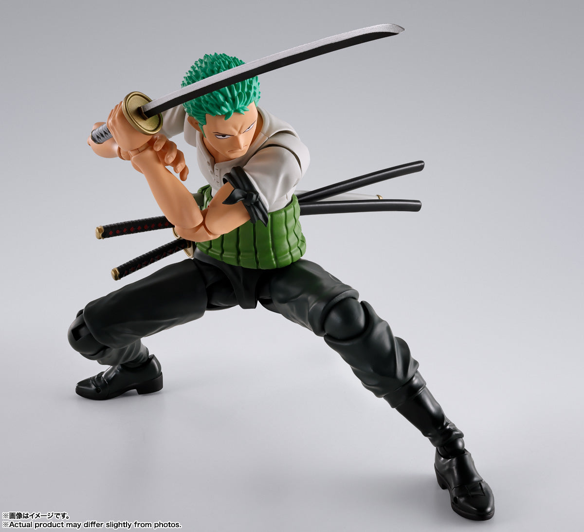 FIGURA ONE PIECE RORONOA ZORO - ROMANCE DAWN - S.H. FIGUARTS BANDAI SPIRITS TAMASHII NATIONS