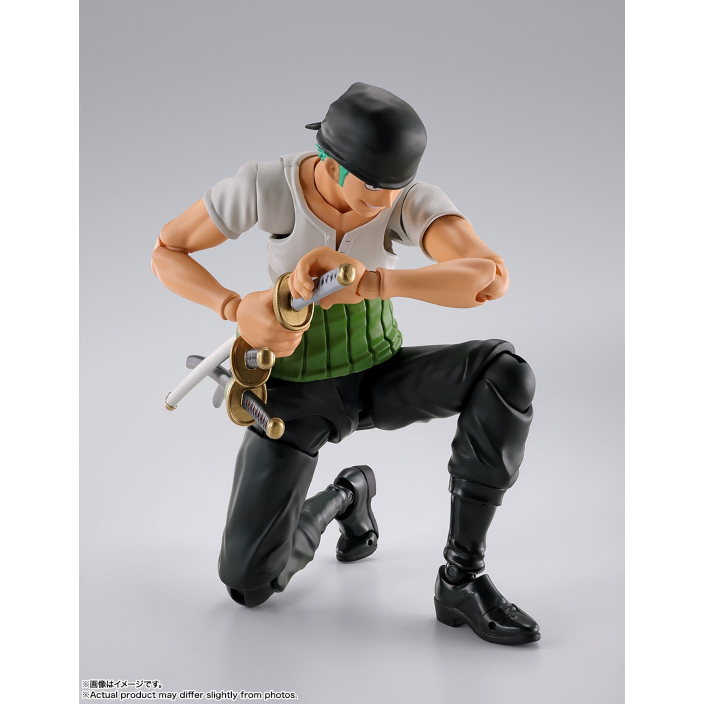 FIGURA ONE PIECE RORONOA ZORO - ROMANCE DAWN - S.H. FIGUARTS BANDAI SPIRITS TAMASHII NATIONS