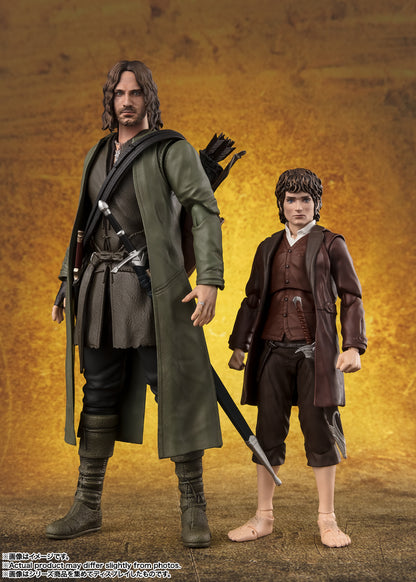 FIGURAS FRODO BAGGINS & GOLLUM THE LORD OF THE RINGS: THE FELLOWSHIP OF THE RING S.H. FIGUARTS TAMASHII NATIONS