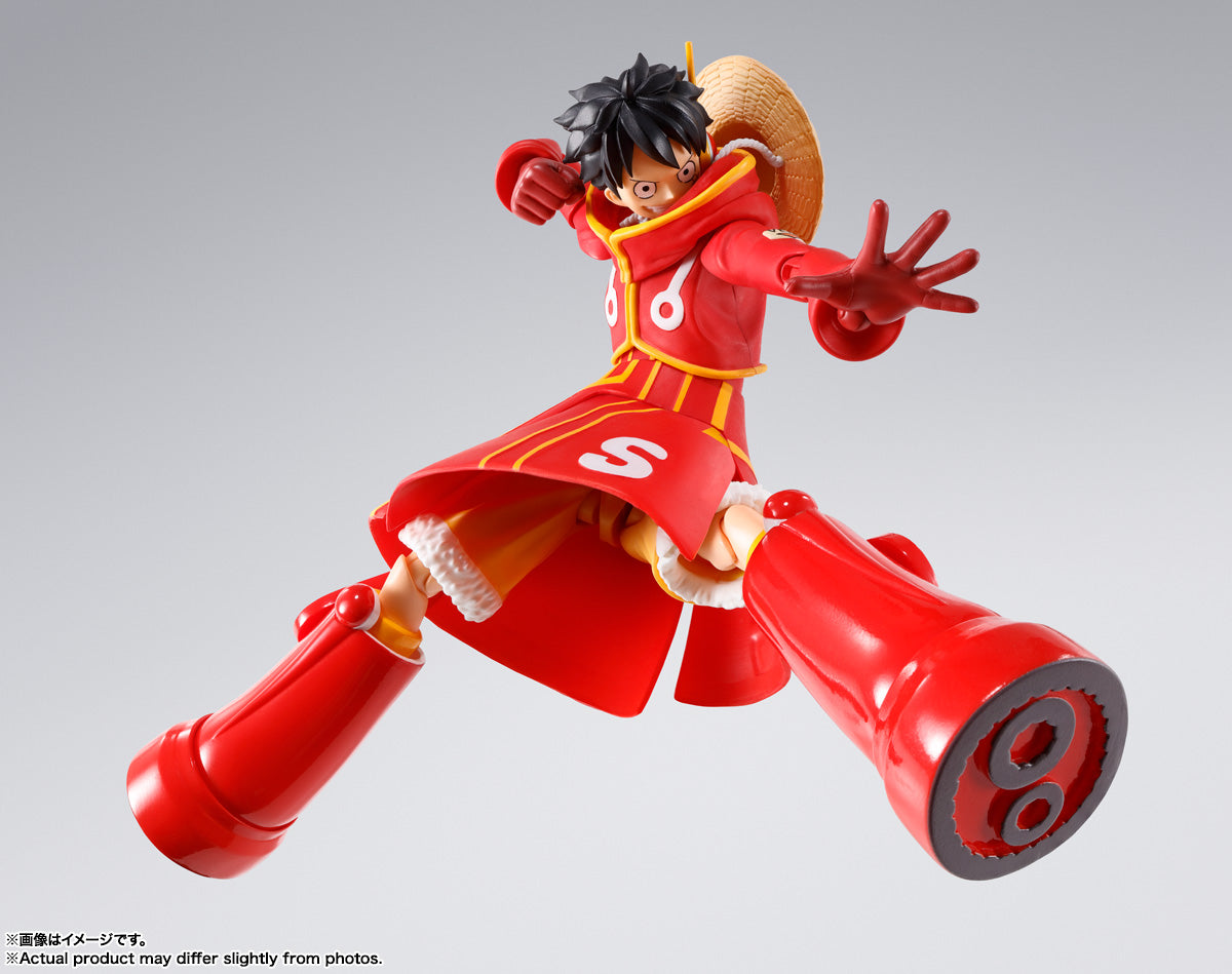 FIGURA ONE PIECE MONKEY D. LUFFY - FUTURE ISLAND EGGHEAD - S.H. FIGUARTS TAMASHII NATIONS