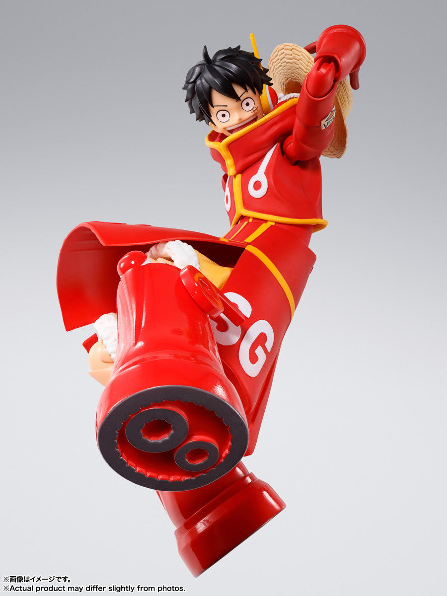 FIGURA ONE PIECE MONKEY D. LUFFY - FUTURE ISLAND EGGHEAD - S.H. FIGUARTS TAMASHII NATIONS