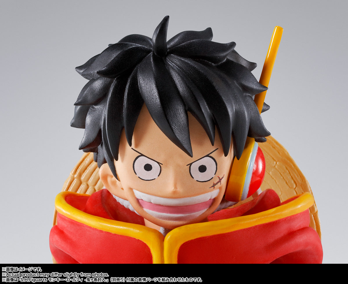 FIGURA ONE PIECE MONKEY D. LUFFY - FUTURE ISLAND EGGHEAD - S.H. FIGUARTS TAMASHII NATIONS