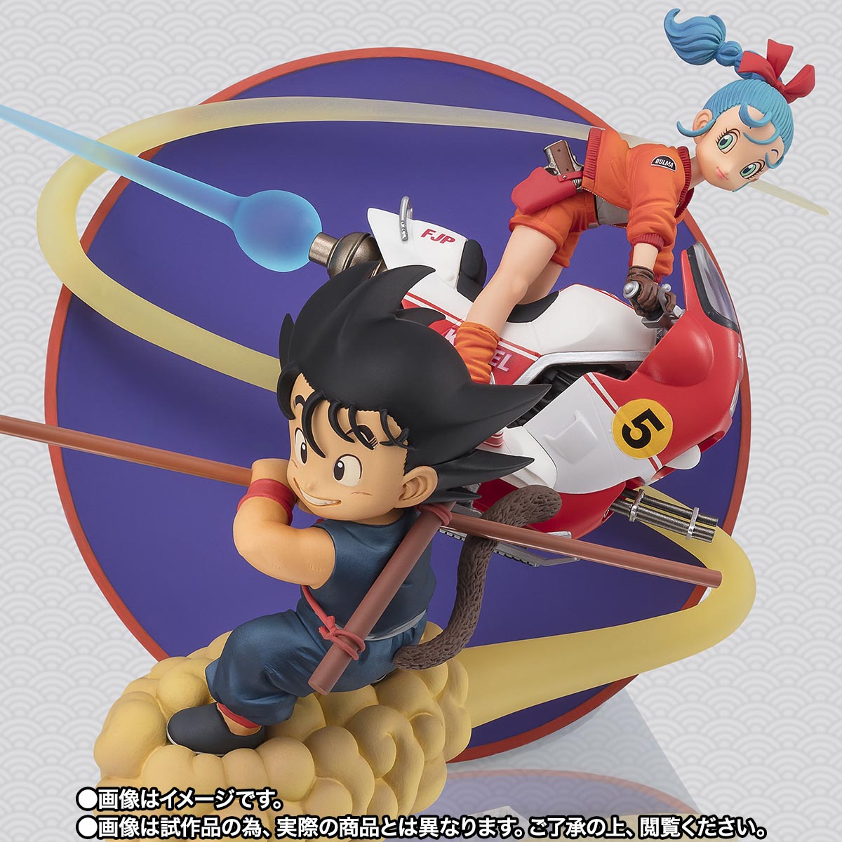 FIGURA SON GOKU & BULMA DRAGON BALL FIGUARTS ZERO COLLECTORS SHOP - TAMASHII NATIONS