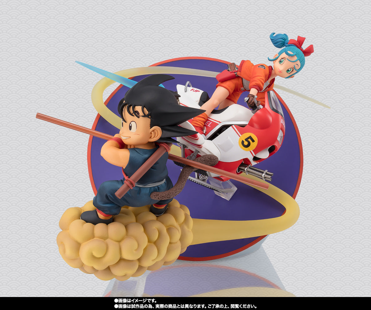 FIGURA SON GOKU & BULMA DRAGON BALL FIGUARTS ZERO COLLECTORS SHOP - TAMASHII NATIONS