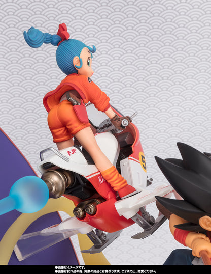 FIGURA SON GOKU & BULMA DRAGON BALL FIGUARTS ZERO COLLECTORS SHOP - TAMASHII NATIONS