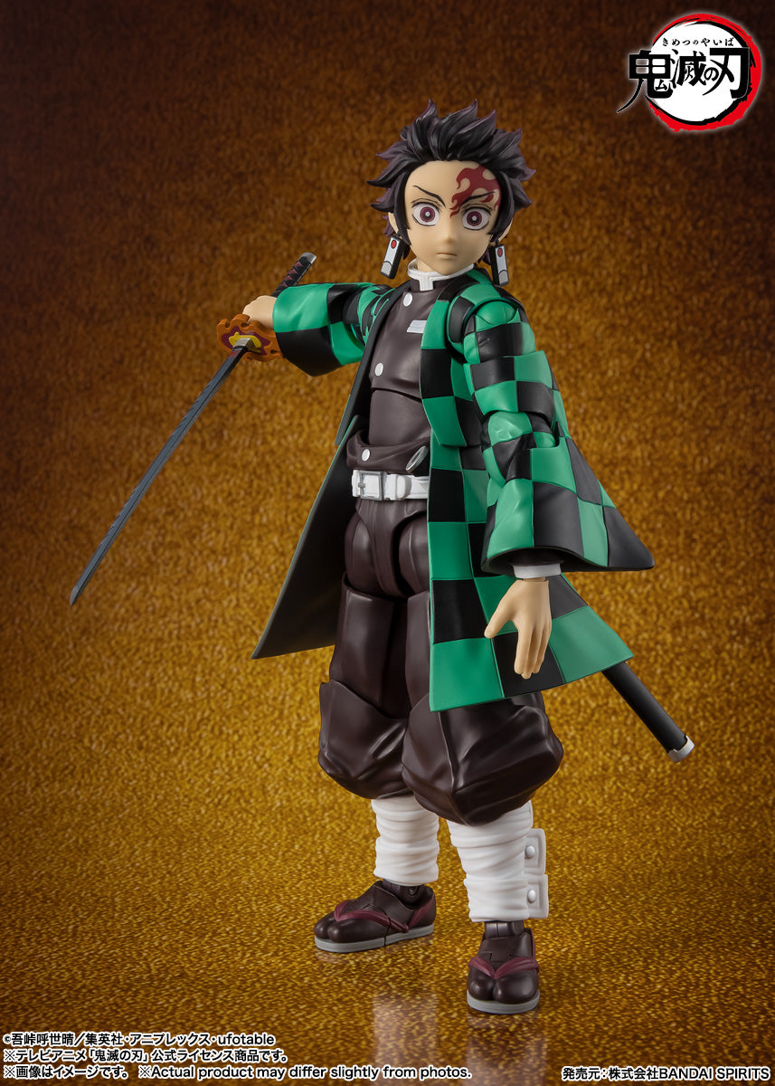 FIGURA TANJIRO KAMADO THE FINAL BATTLE INFINTY CASTLE - KIMETSU NO YAIBA / DEMON SLAYER - S.H. FIGUARTS