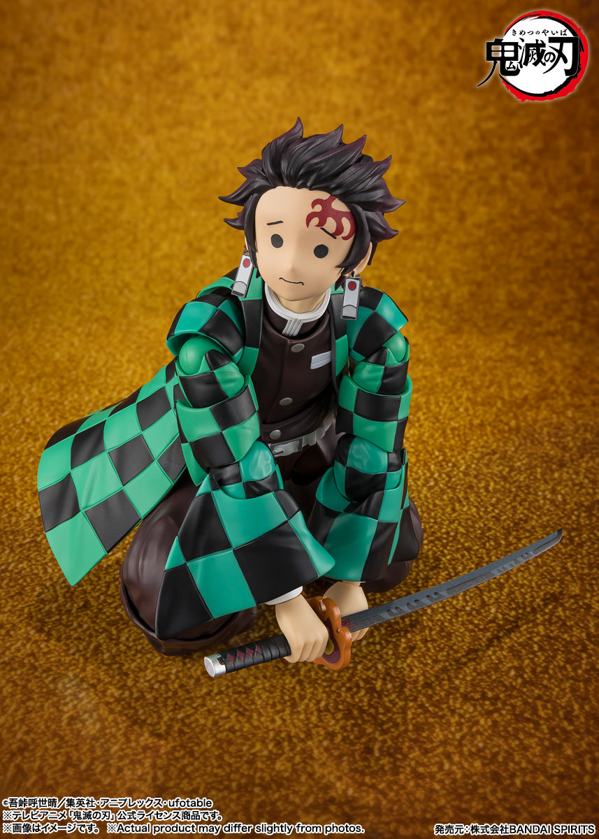 FIGURA TANJIRO KAMADO THE FINAL BATTLE INFINTY CASTLE - KIMETSU NO YAIBA / DEMON SLAYER - S.H. FIGUARTS