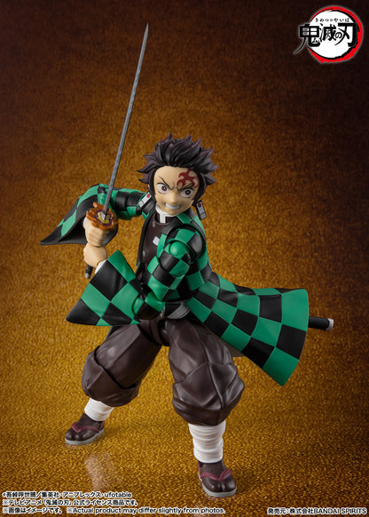 FIGURA TANJIRO KAMADO THE FINAL BATTLE INFINTY CASTLE - KIMETSU NO YAIBA / DEMON SLAYER - S.H. FIGUARTS