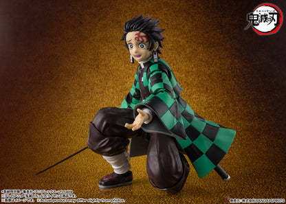FIGURA TANJIRO KAMADO THE FINAL BATTLE INFINTY CASTLE - KIMETSU NO YAIBA / DEMON SLAYER - S.H. FIGUARTS