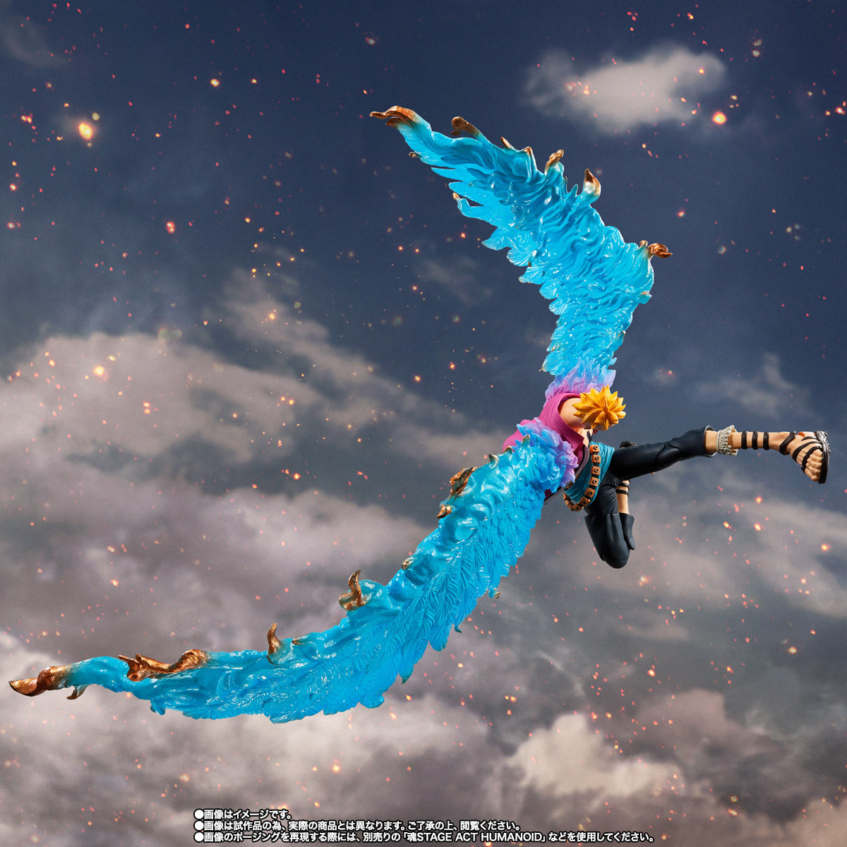 FIGURA ONE PIECE MARCO MARINEFORD S.H. FIGUARTS BANDAI TAMASHII NATIONS