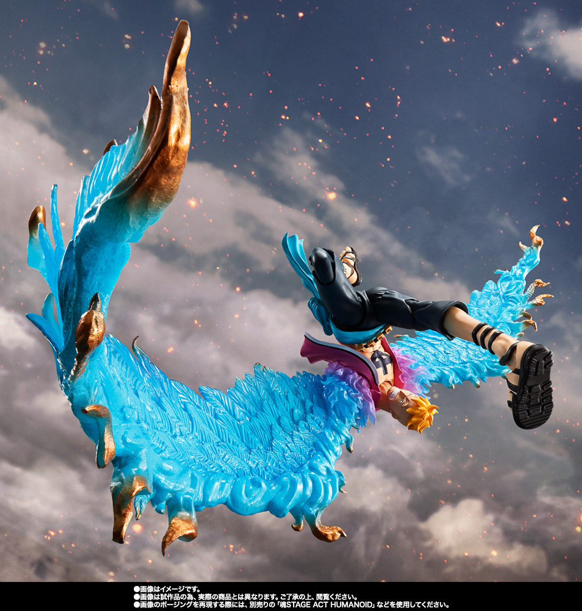 FIGURA ONE PIECE MARCO MARINEFORD S.H. FIGUARTS BANDAI TAMASHII NATIONS
