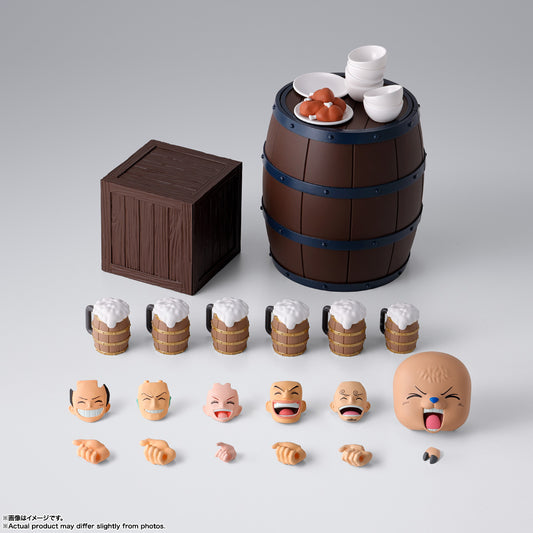 PARTY SET ONE PIECE - THE STRAW HAT CREW- S.H. FIGUARTS BANDAI TAMASHII NATIONS